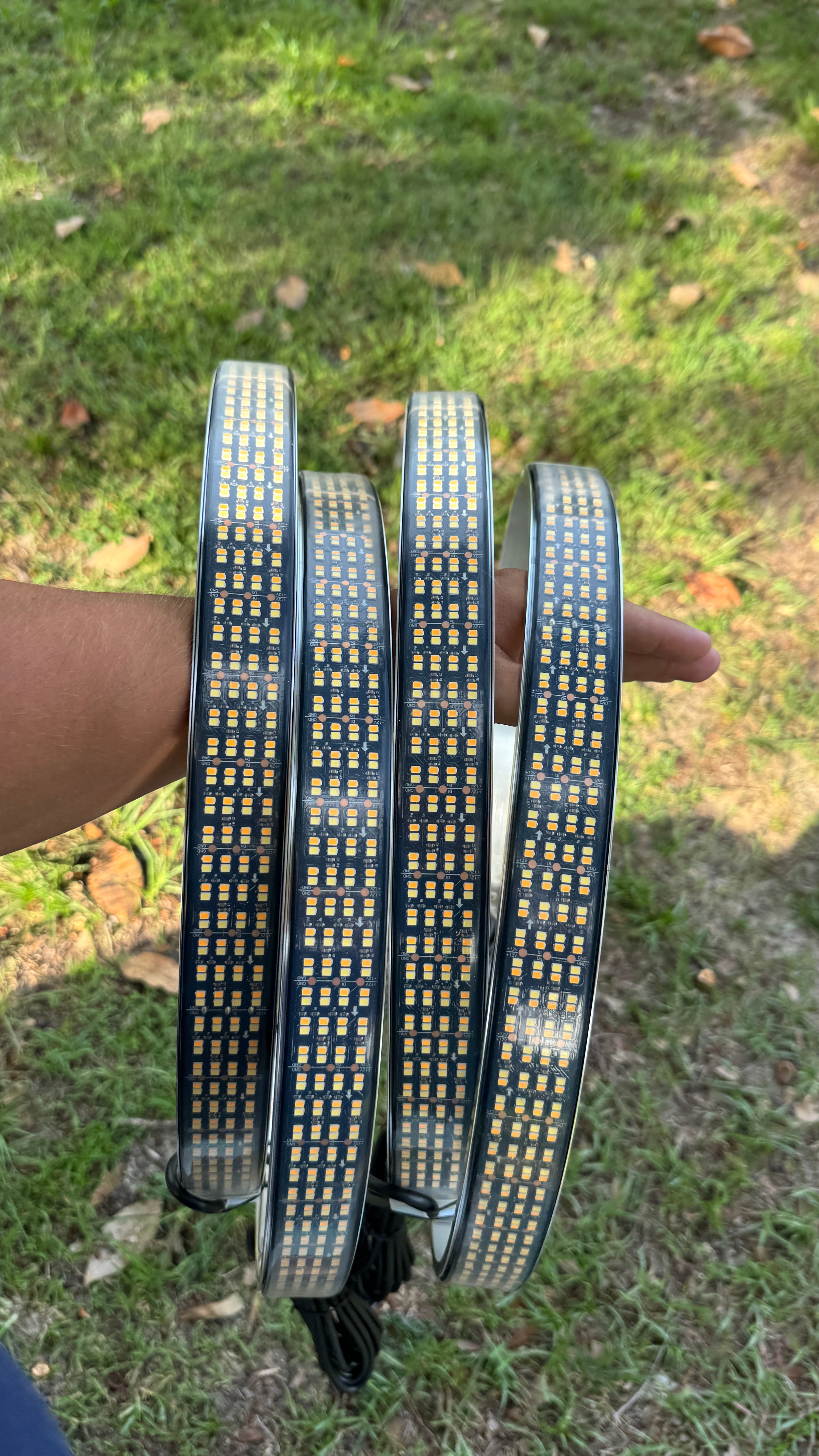 4 Row Switchback wheel lights