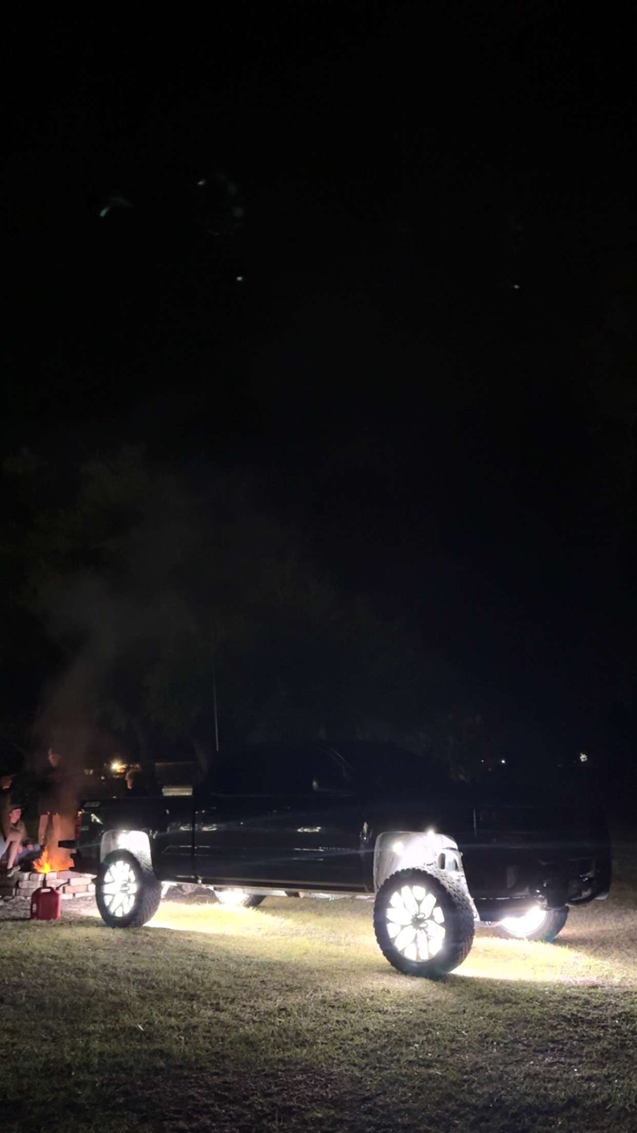 5 Row Pure White Wheel Lights