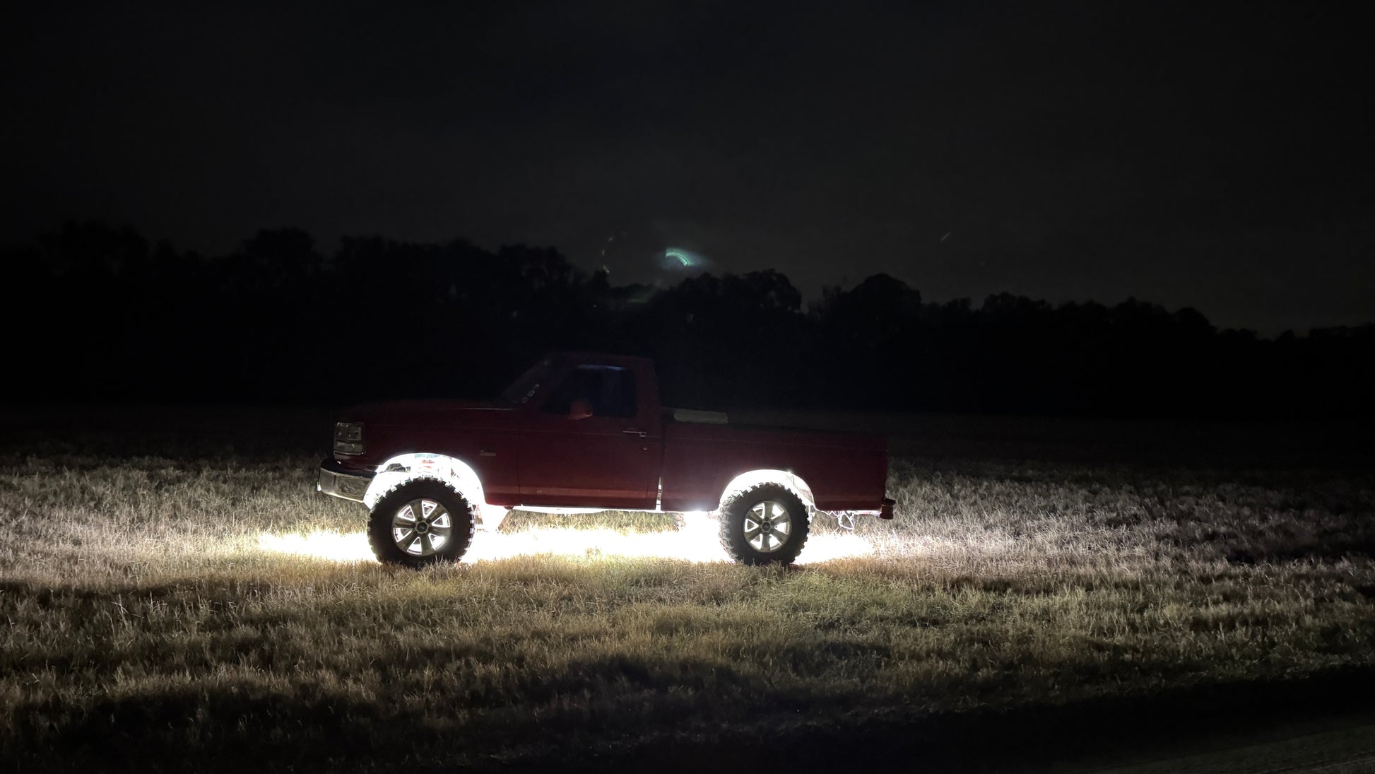 5 Row Pure White Wheel Lights