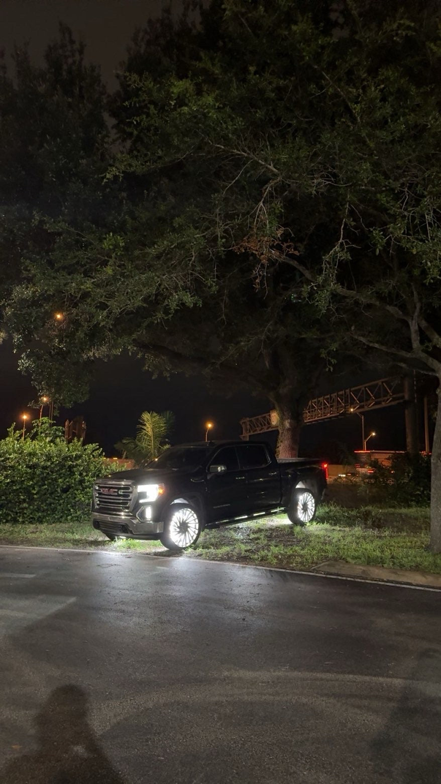 10 Row Pure White Wheel lights