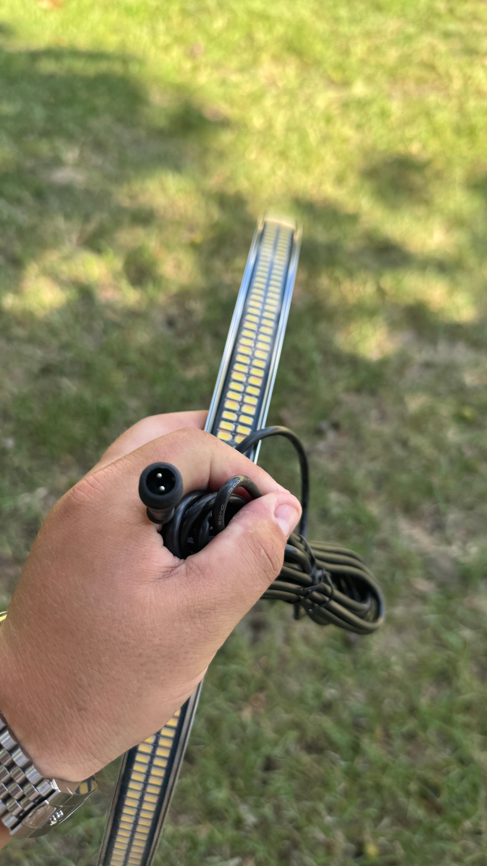 2 Row High Intensity Pure White Wheel Lights